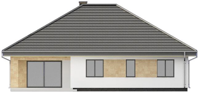 Фасад дома BDI-4788-64 Фасад дома BDI-4788-64