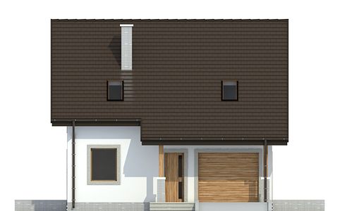 Фасад дома BDB-6125-15 Фасад дома BDB-6125-15