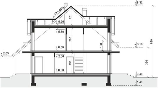 Фасад дома KDI-9114-34 Фасад дома KDI-9114-34