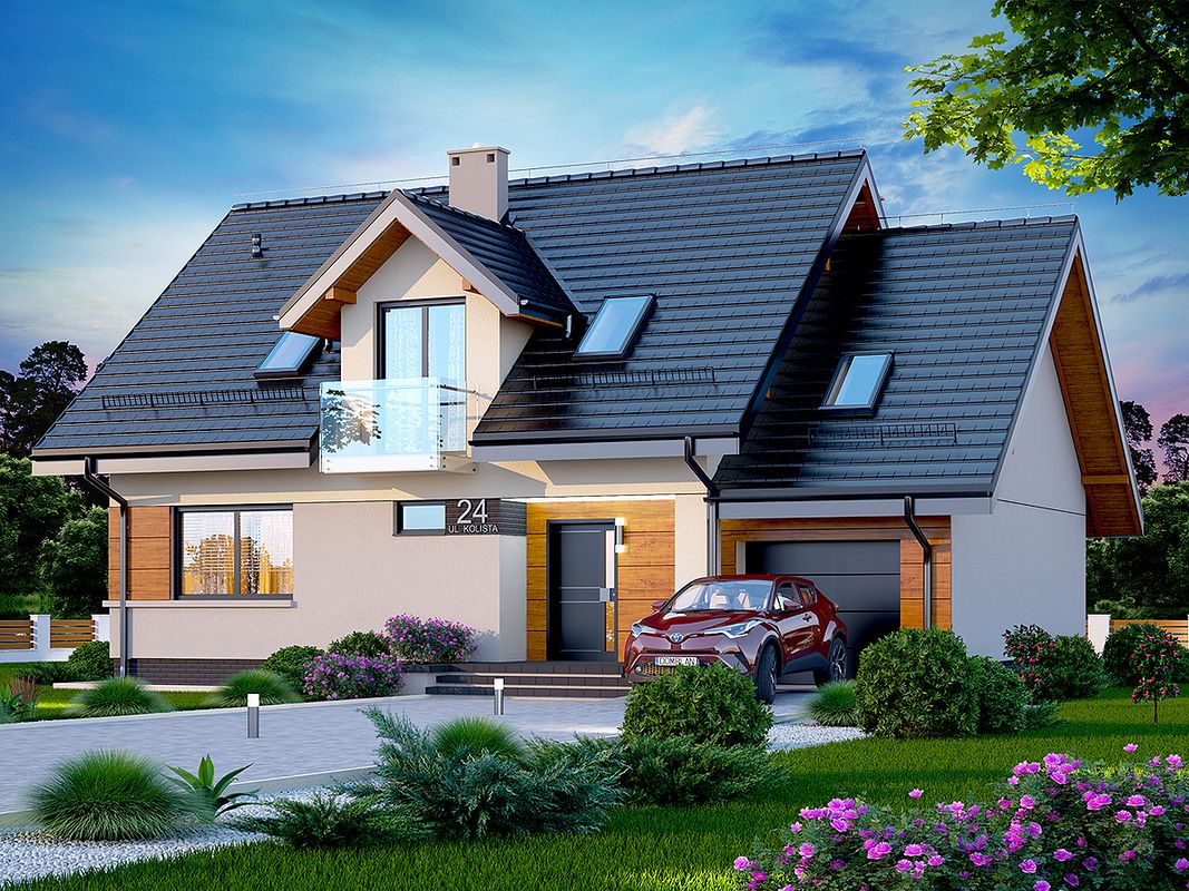 Проект дома FCK-5932-23