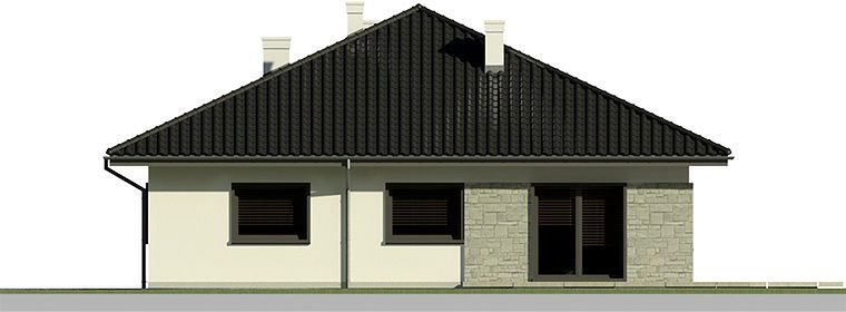 Фасад дома DAI-9295-74 Фасад дома DAI-9295-74