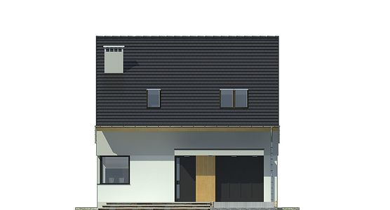 Фасад дома FIC-2325-64 Фасад дома FIC-2325-64